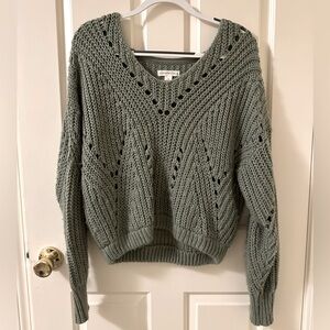 Aeropostale Green Sweater